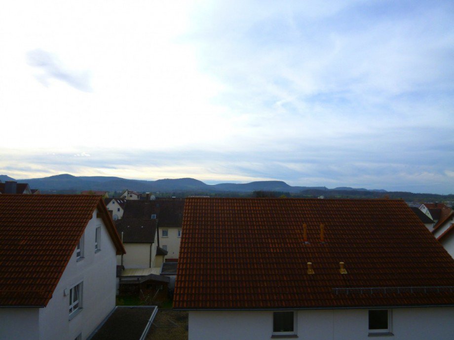 Ausblick Dachgeschosswohnung Salach