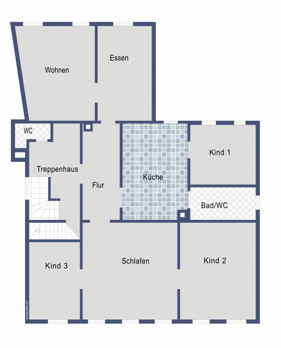 1. OG Zweifamilienhaus G�ppingen