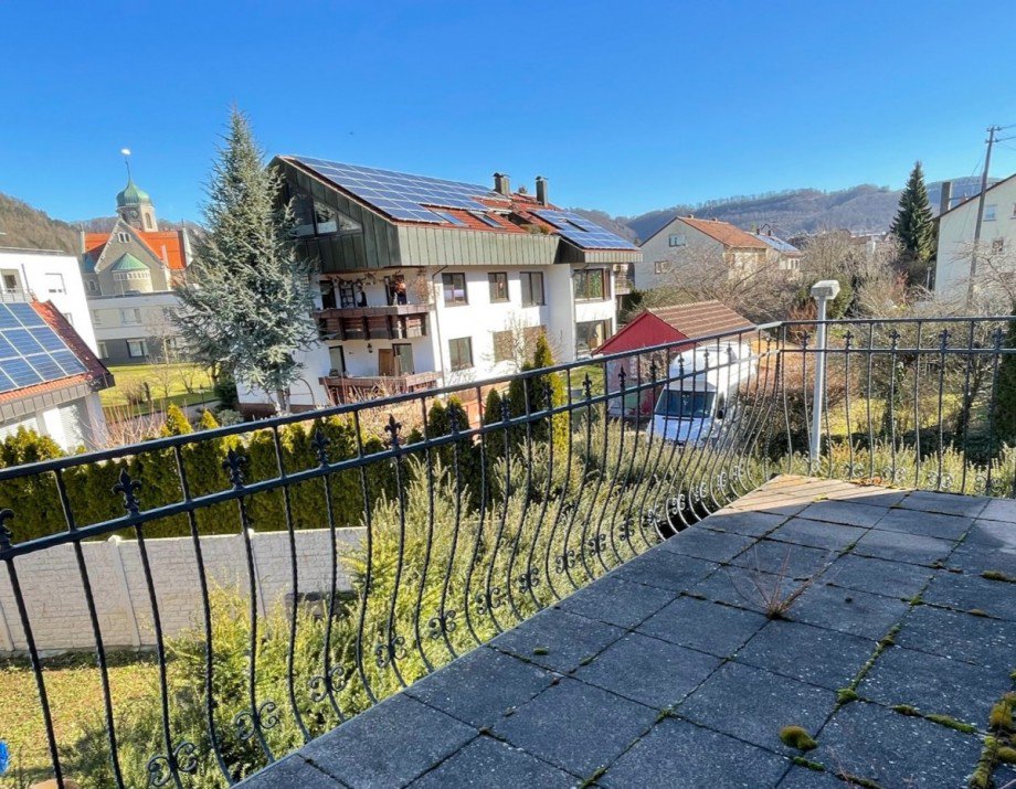 Balkon Zweifamilienhaus Geislingen an der Steige