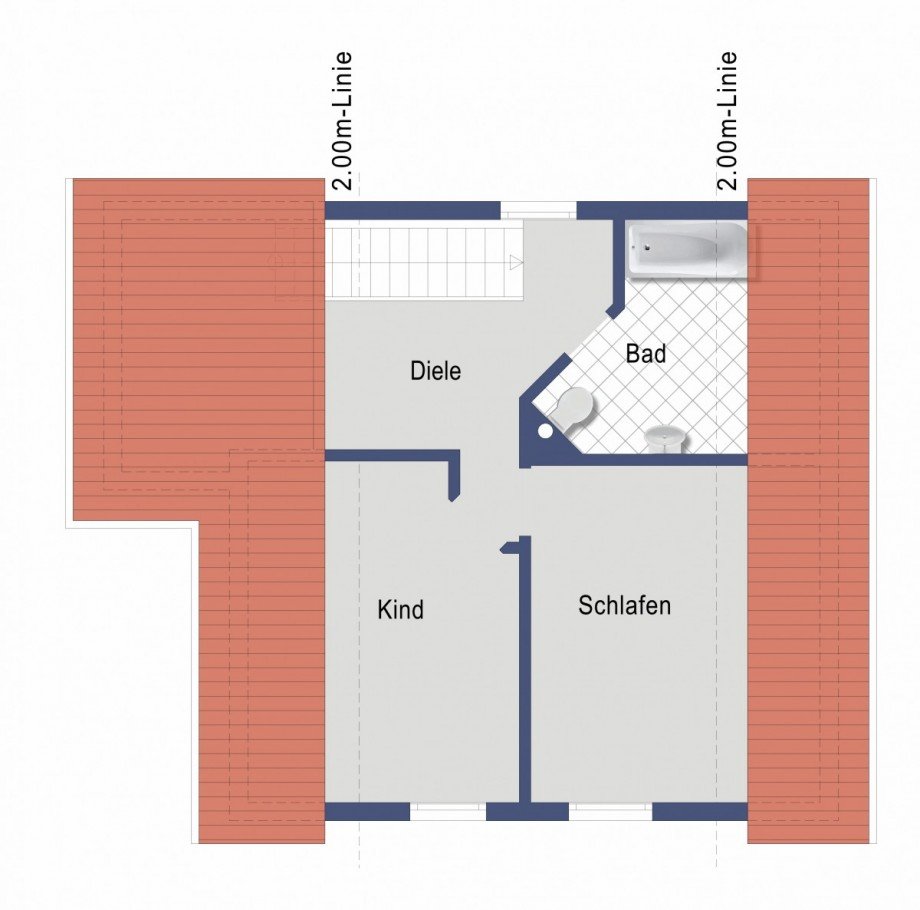 Dachgeschoss Einfamilienhaus S��en
