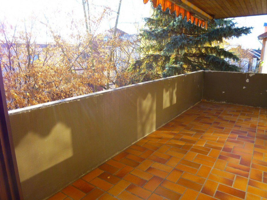 Balkon Dachgeschosswohnung Heiningen