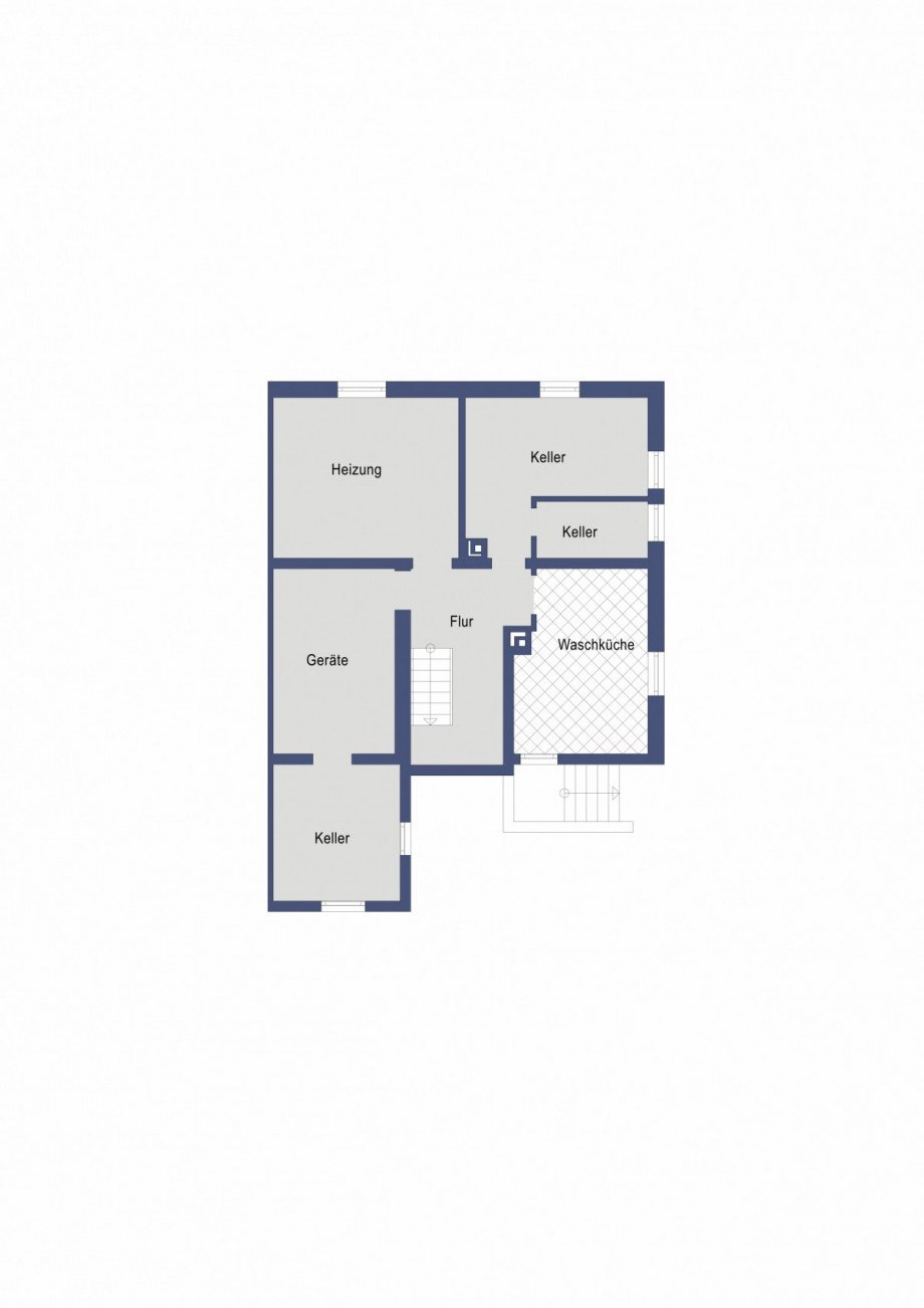 Untergeschoss Zweifamilienhaus Salach