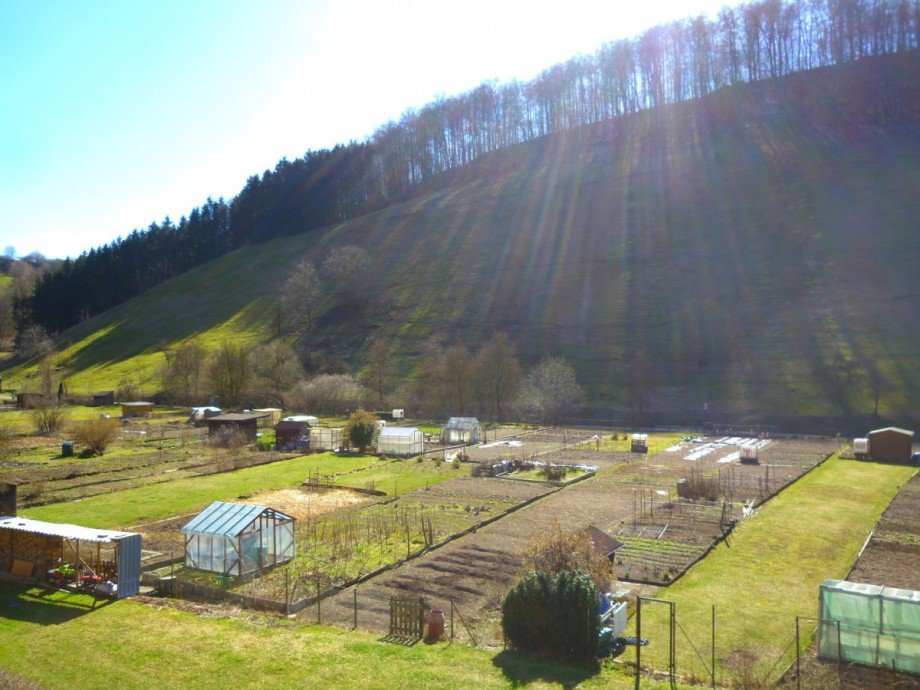 Ausblick Doppelhaush�lfte Lauterstein-Wei�enstein
