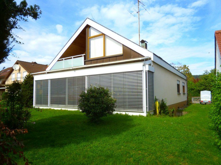 Ansicht S��en Einfamilienhaus Freistehendes Einfamilienhaus mit Doppelgarage, sonnigem Wintergarten in ruhiger Wohnlage!