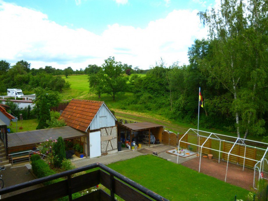 Ausblick vom Balkon Doppelhaush�lfte Eislingen