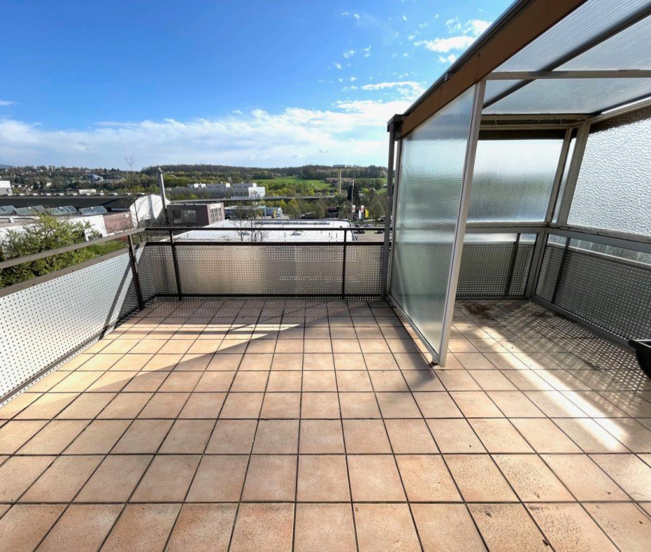 Dachterrasse Doppelhaush�lfte G�ppingen