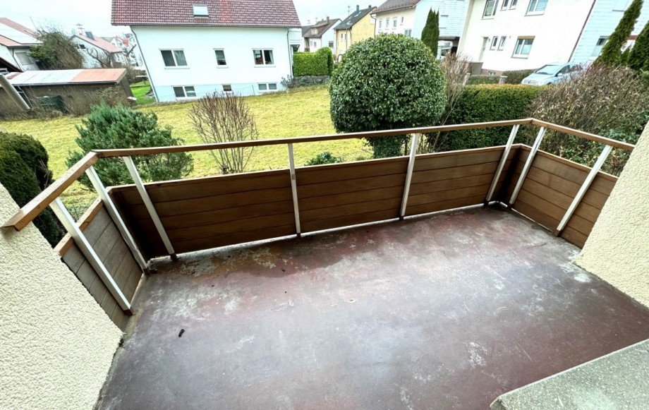Balkon EG Zweifamilienhaus B�hmenkirch
