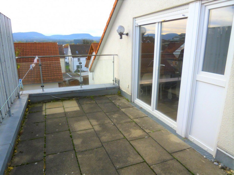 Terrasse Dachgeschosswohnung Salach