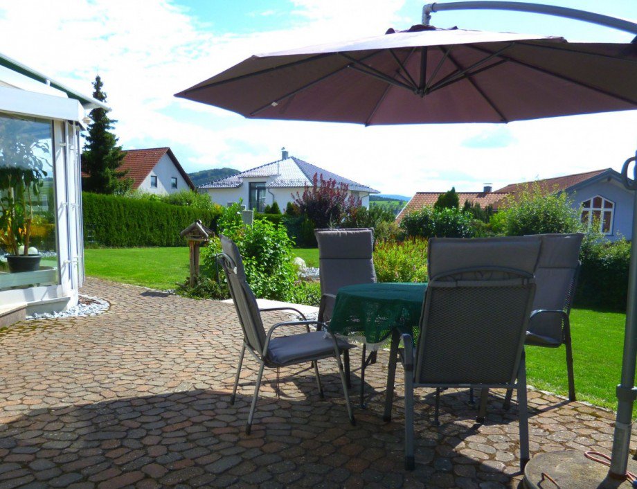 Terrasse Zweifamilienhaus Ottenbach