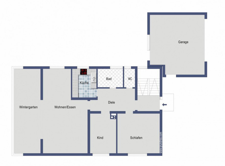 Erdgeschoss Einfamilienhaus S��en