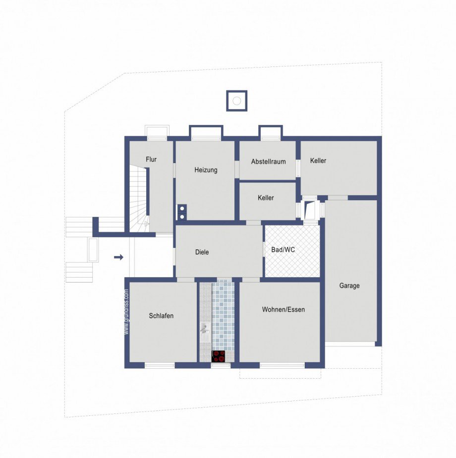 Hanggeschoss Einfamilienhaus Donzdorf