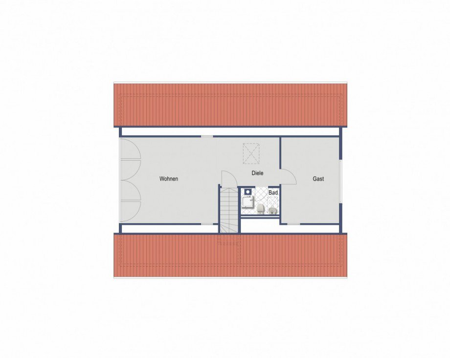Dachgeschoss Einfamilienhaus Bad �berkingen