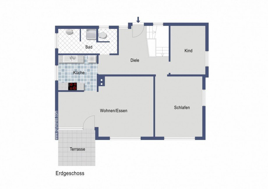 Grundriss Einfamilienhaus S��en