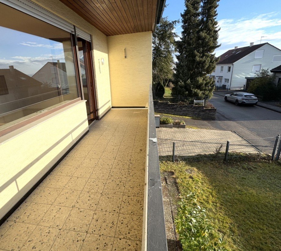 Balkon Doppelhaush�lfte Ebersbach an der Fils