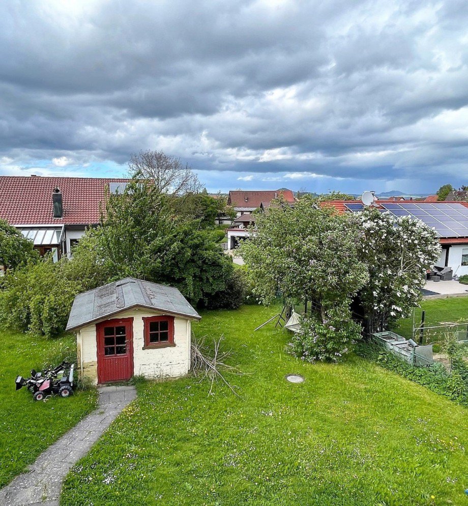 Garten Doppelhaush�lfte Heiningen