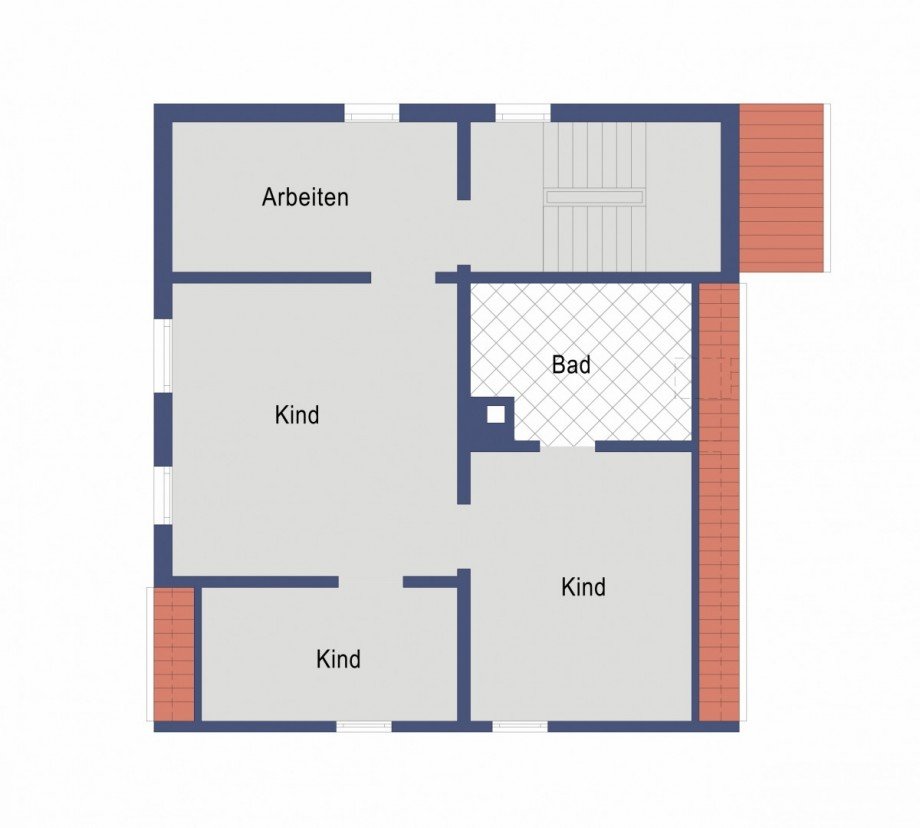 Dachgeschoss Einfamilienhaus Salach