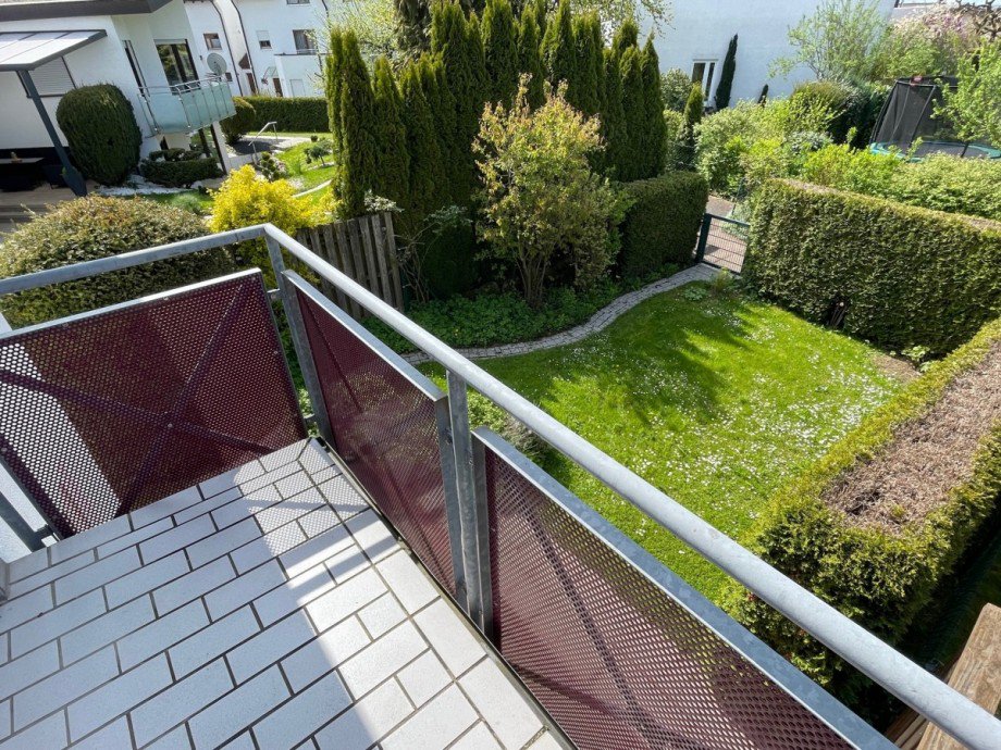 Balkon mit Garten Reiheneckhaus G�ppingen