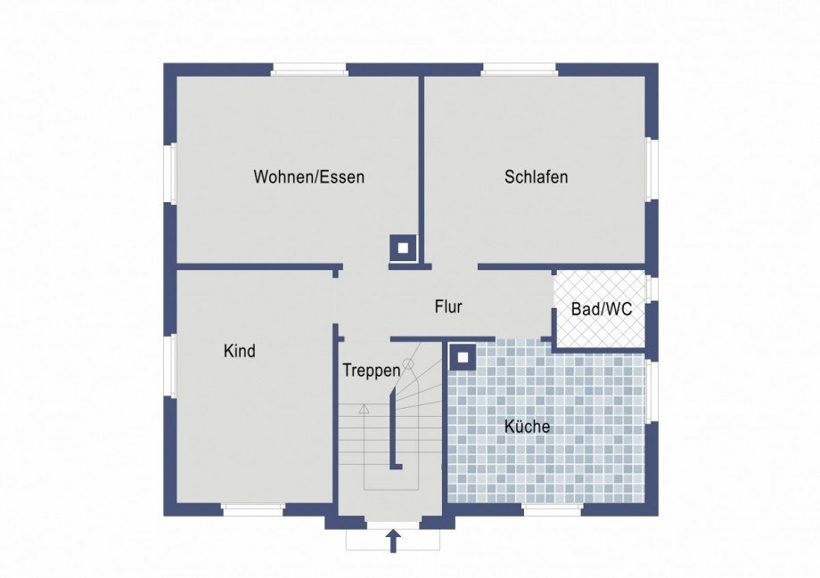 Erdgeschoss Mehrfamilienhaus Salach
