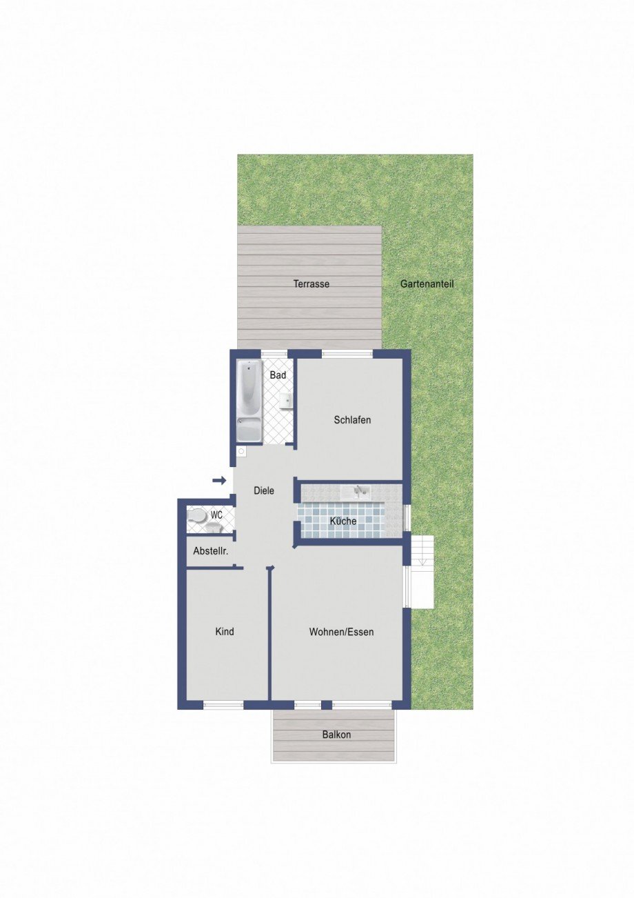10548135060 Erdgeschosswohnung Eislingen/Fils