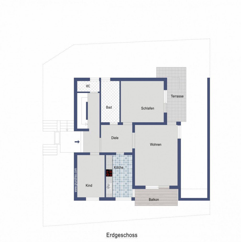 Erdgeschoss Einfamilienhaus Donzdorf