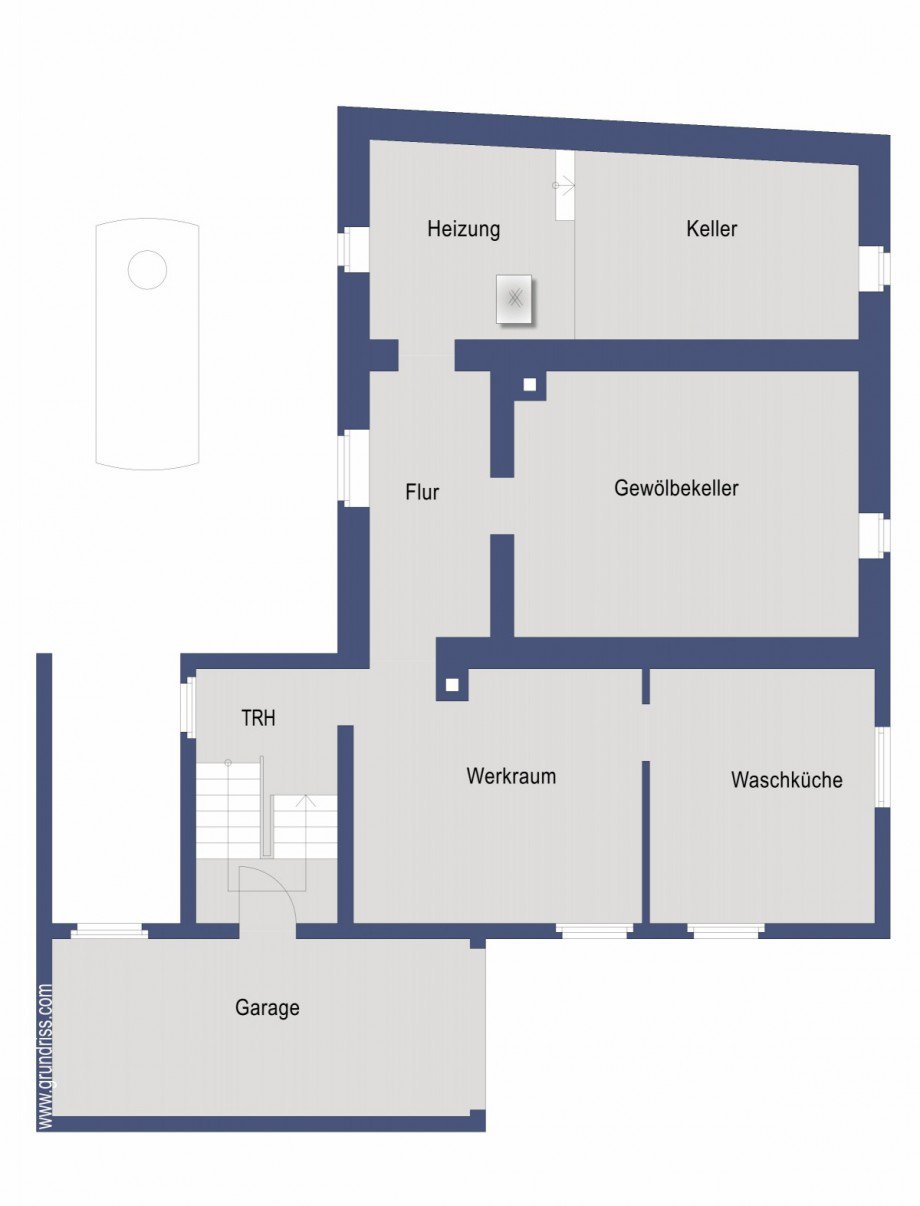 Untergeschoss Zweifamilienhaus Salach