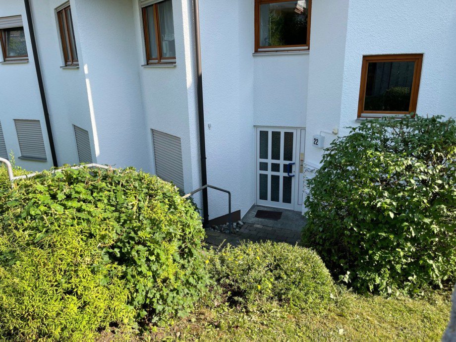 Hauseingang Dachgeschosswohnung S��en