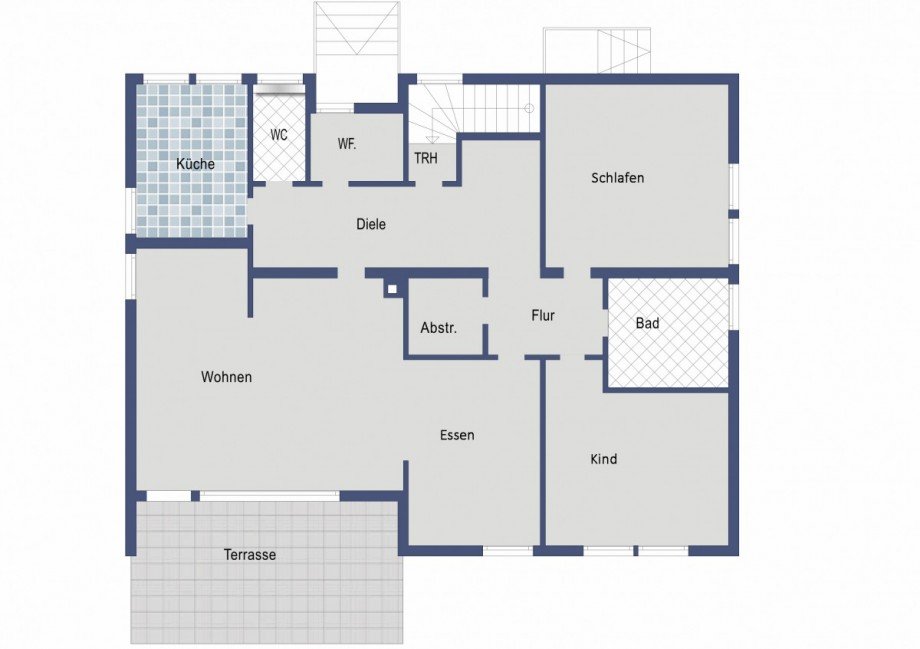 Erdgeschoss Einfamilienhaus Hattenhofen