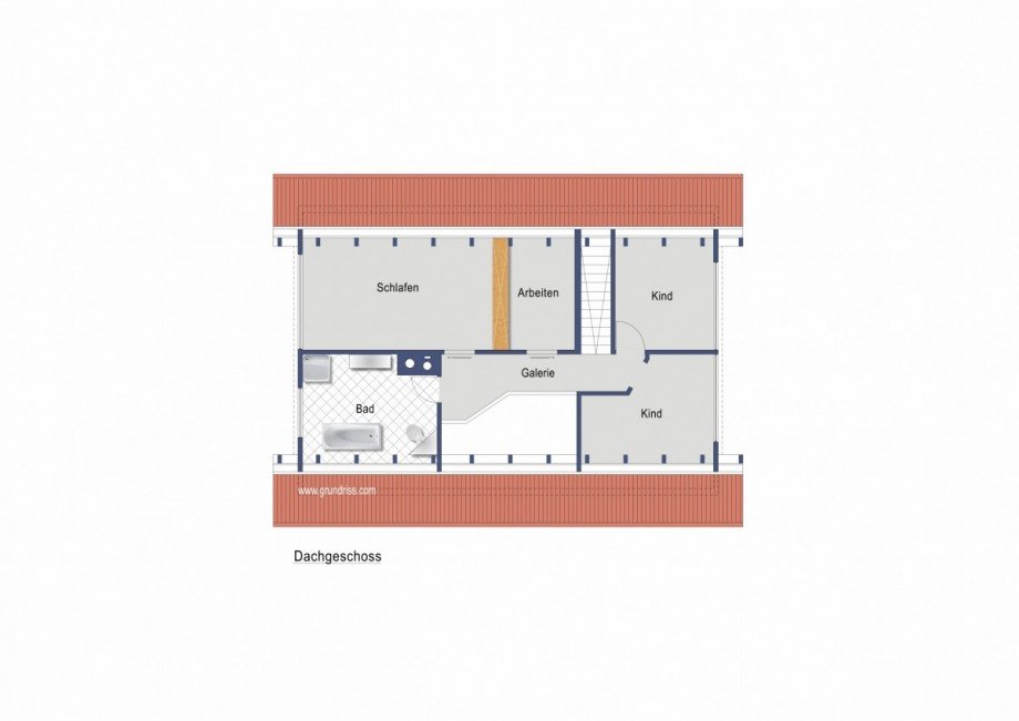 Dachgeschoss Einfamilienhaus Donzdorf