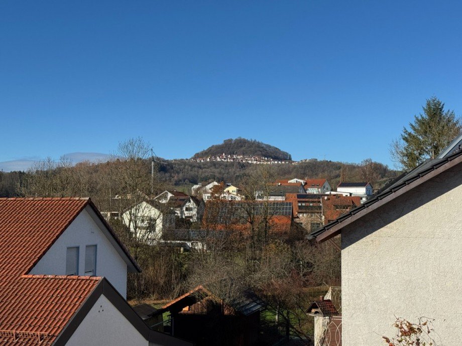 Ausblick Zweifamilienhaus Ottenbach