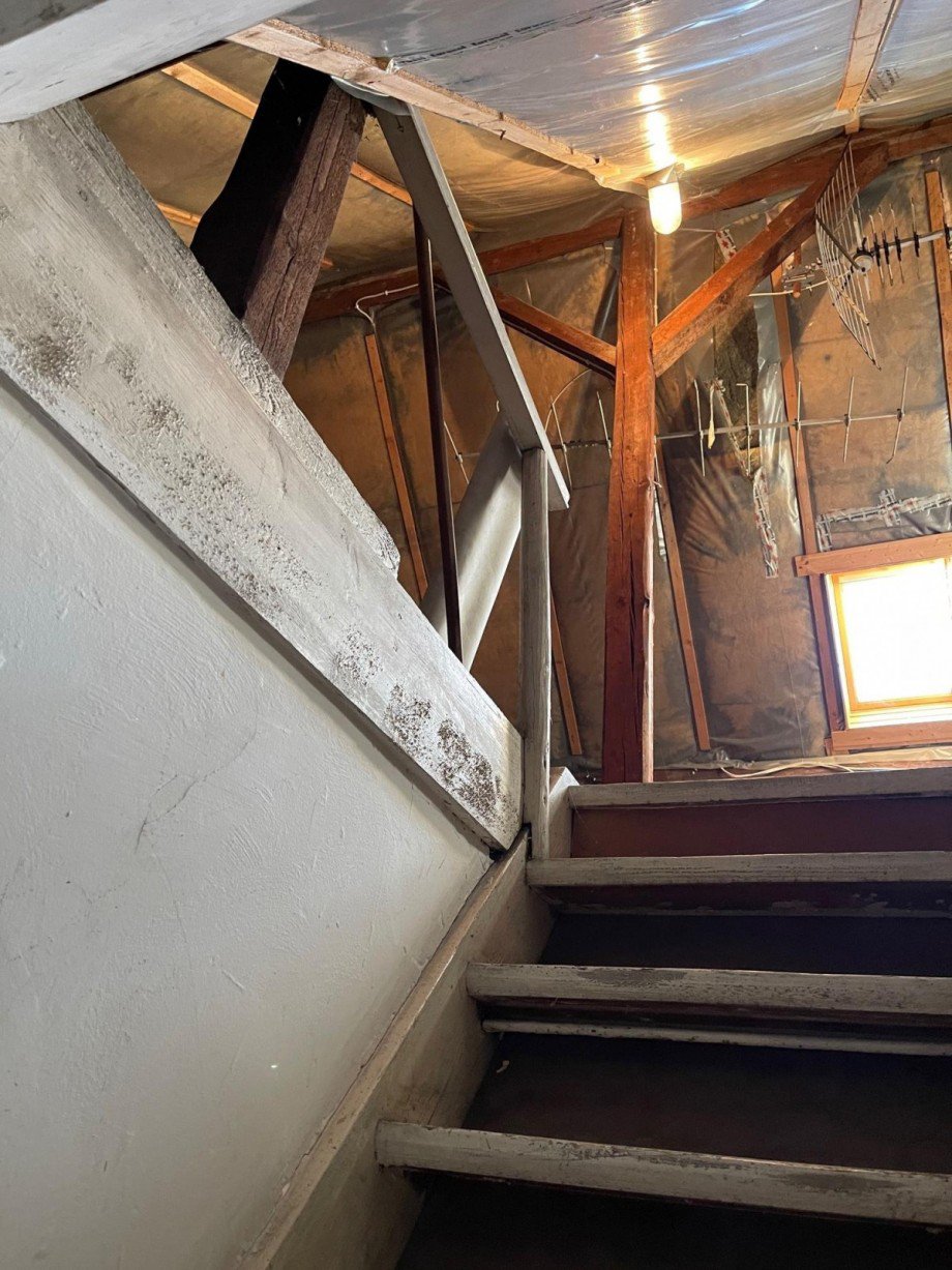 Aufgang B�hne Reihenmittelhaus Salach