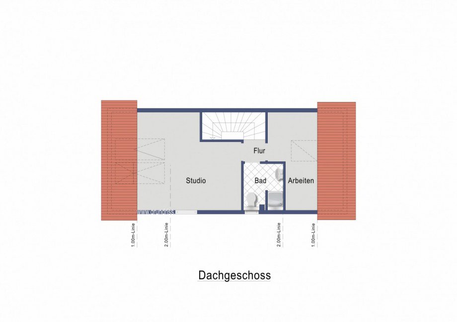 Dachgeschoss Reiheneckhaus G�ppingen