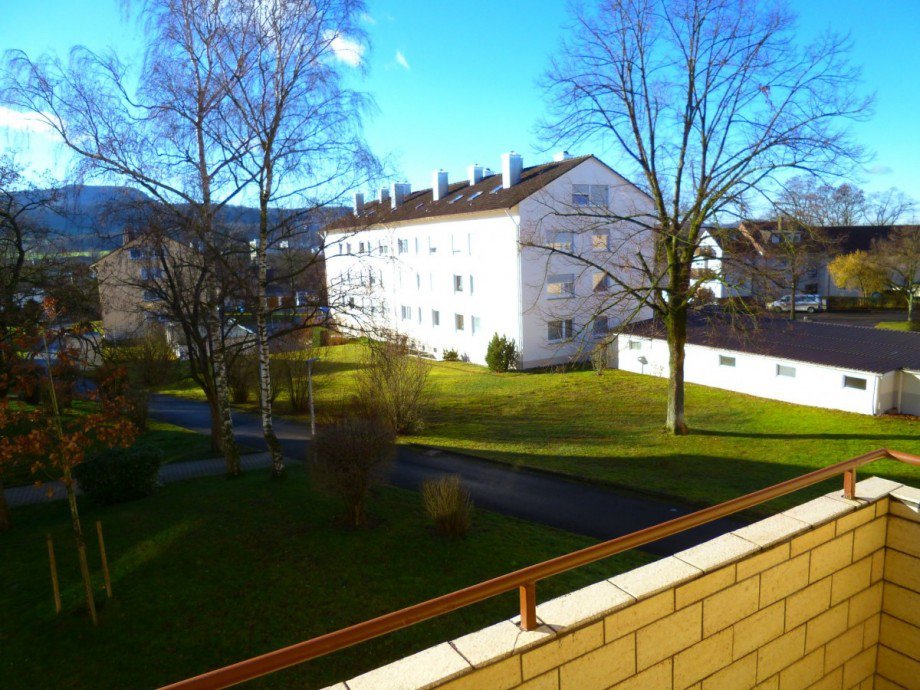 Blick vom Balkon Etagenwohnung G�ppingen-Manzen