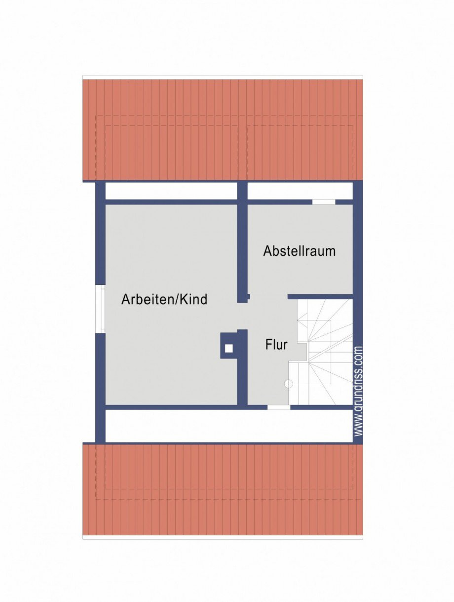 Dachgeschoss Reihenendhaus Salach