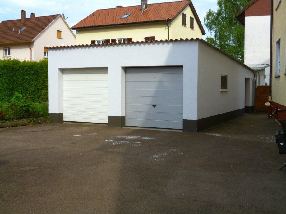 Ansicht Garage Erdgeschosswohnung Eislingen