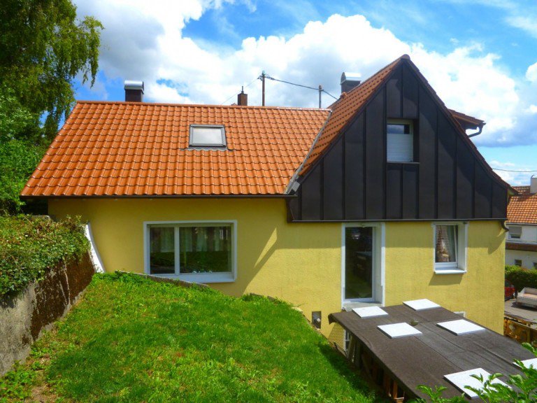 Ansicht G�ppingen-Hohenstaufen Einfamilienhaus Freistehendes Einfamilienhaus mit Garten und kurzen Wegen in die Natur!