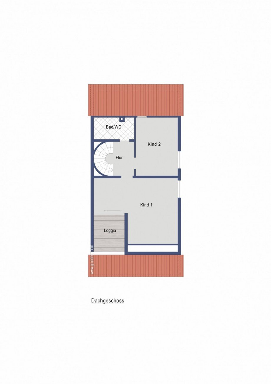 Dachgeschoss Doppelhaush�lfte Ebersbach an der Fils