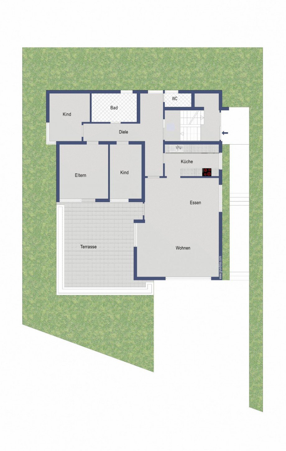 Erdgeschoss Zweifamilienhaus Salach