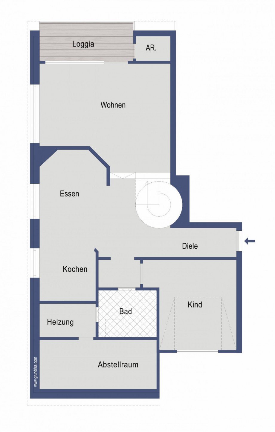  Dachgeschosswohnung Eislingen
