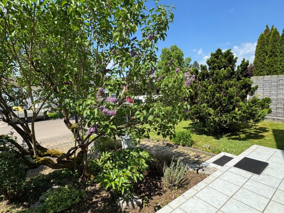Terrasse und Garten Bungalow Salach