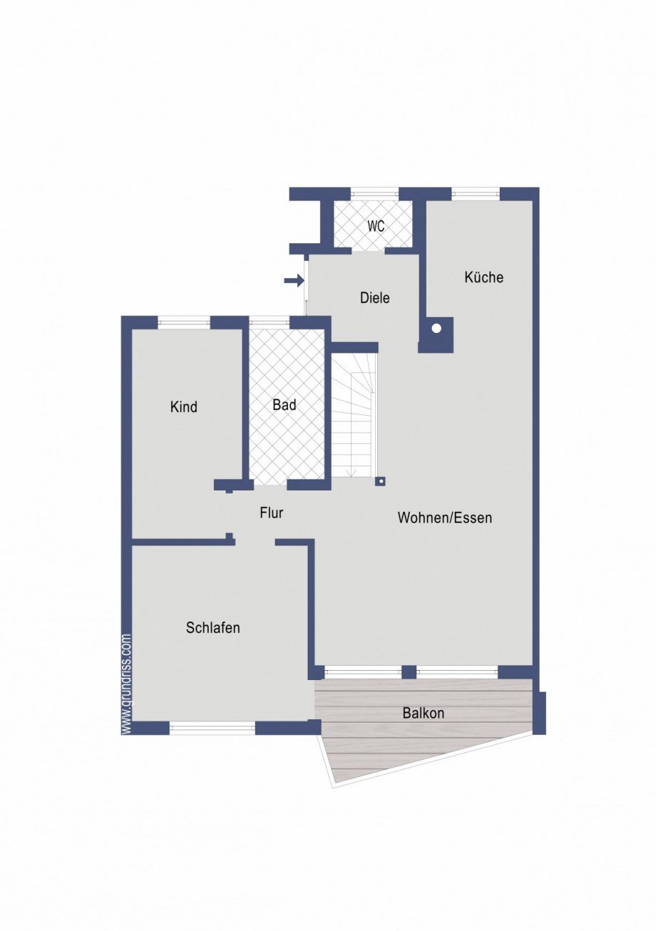 Erdgeschoss Bungalow Salach
