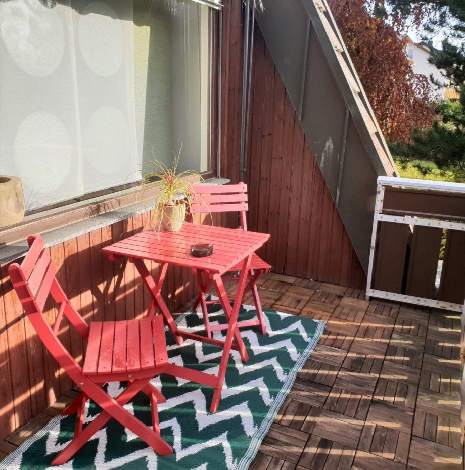 Balkon Dachgeschosswohnung Eislingen