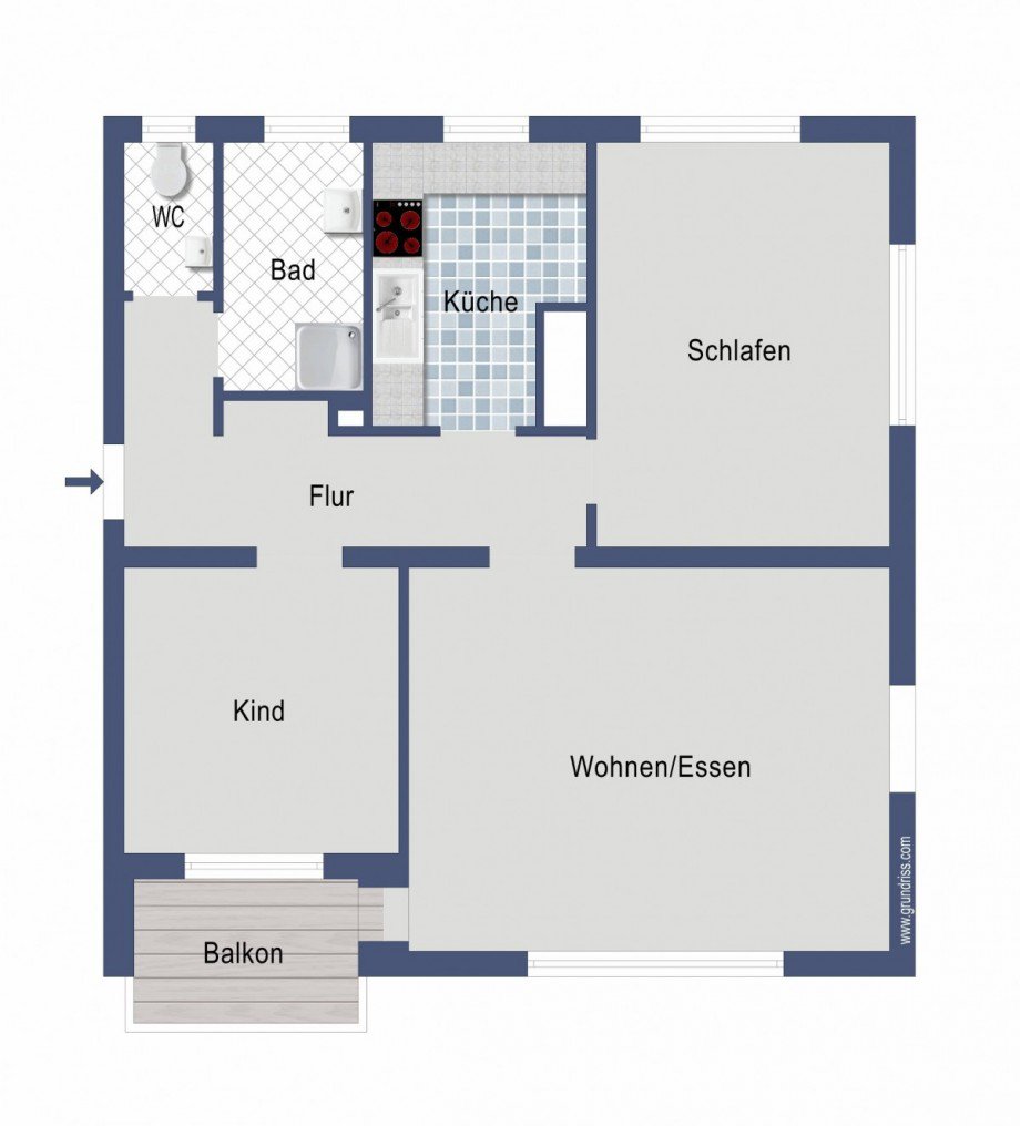  Erdgeschosswohnung Eislingen