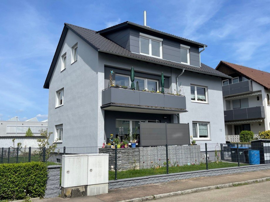 Ansicht Dachgeschosswohnung Salach