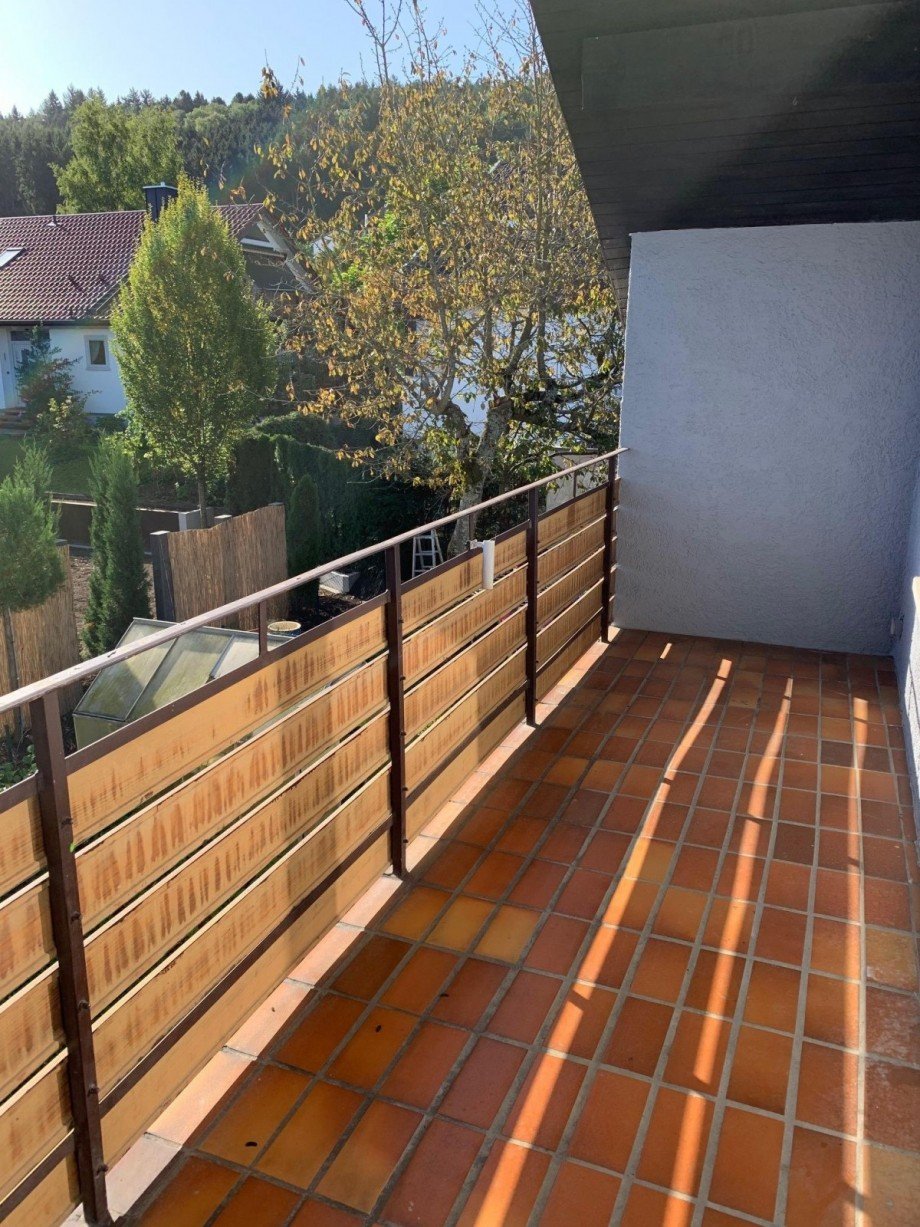 Balkon Dachgeschosswohnung Donzdorf