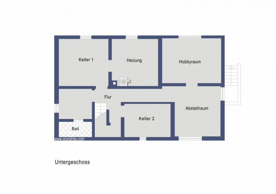Untergeschoss Einfamilienhaus Salach