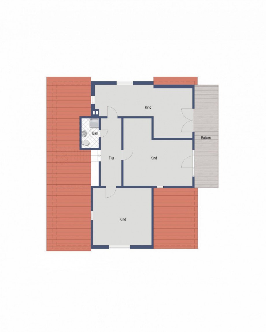 Dachgeschoss Einfamilienhaus Heiningen