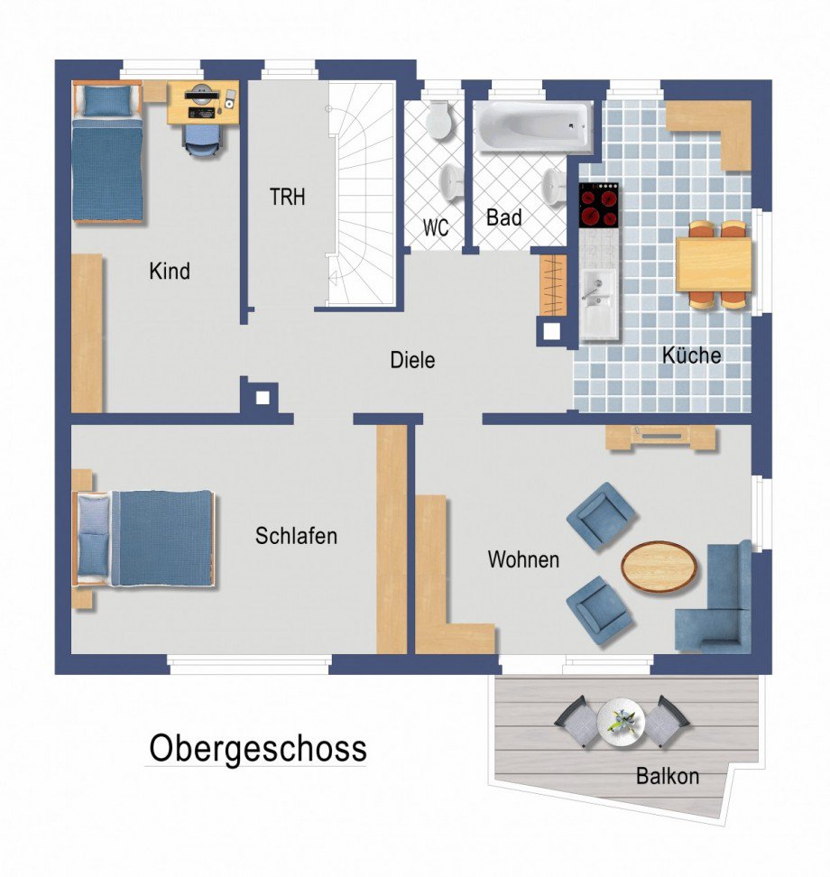 Obergeschoss Zweifamilienhaus Donzdorf