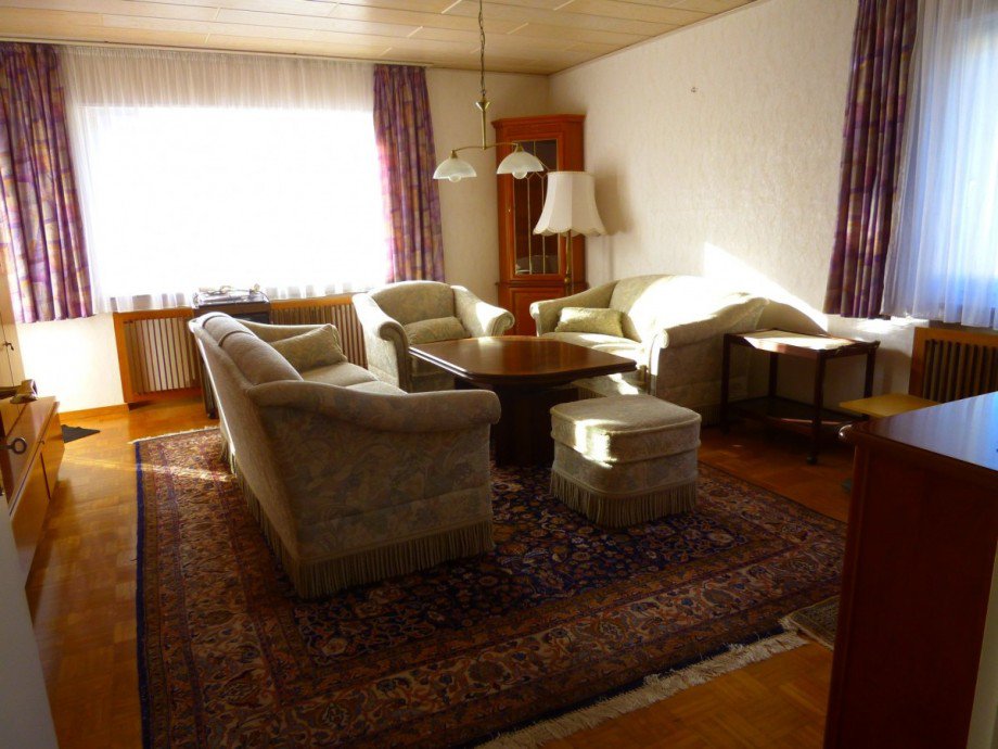Wohnzimmer Etagenwohnung G�ppingen-Manzen