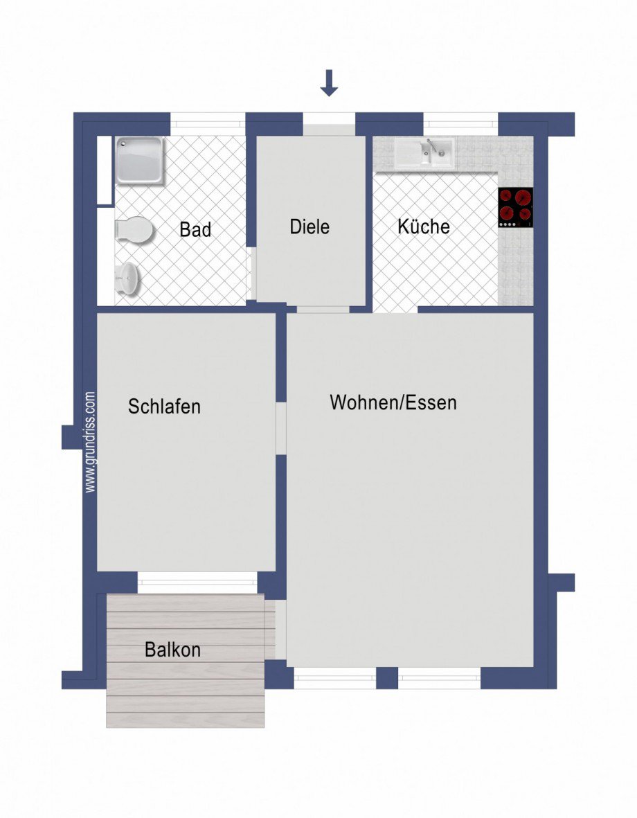 Grundriss Etagenwohnung Bad Ditzenbach