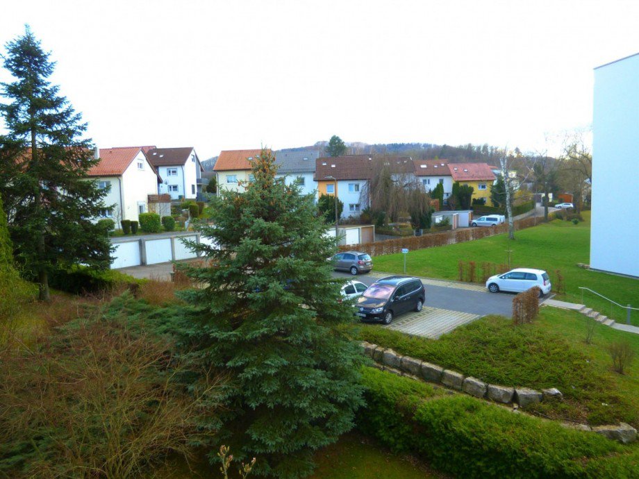 Aussicht vom Balkon Etagenwohnung G�ppingen-Ursenwang